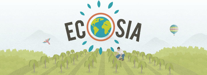 Ecosia, un buscador verde